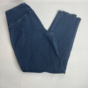 Women with Control Medium Pull On Jeans Crop Ankle Tummy Skinny